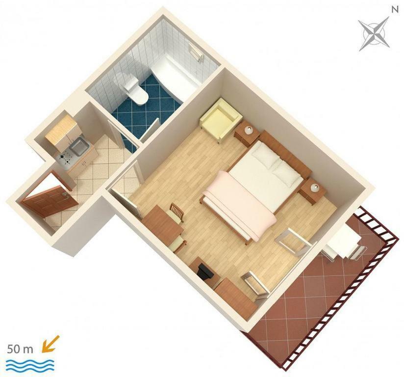 Apartment Kate Podgora Bagian luar foto